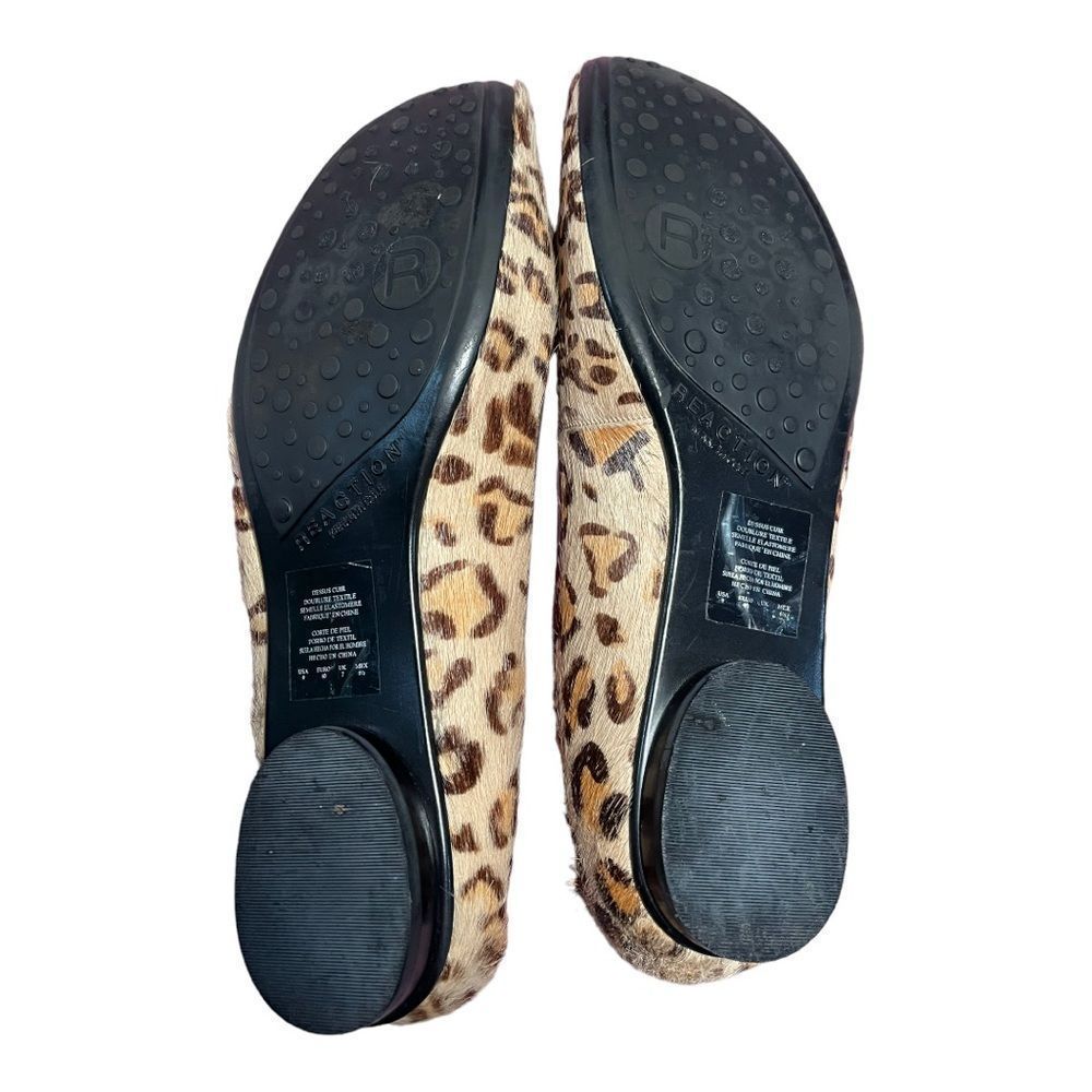 Kenneth Cole Reaction size 9 calf hair ballet flats EUC - Picture 11 of 13